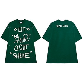 Áo Thun Local Brand Teeworld Let Your Light Shine T-shirt Trắng Đen Nam Nữ Form Rộng Unisex