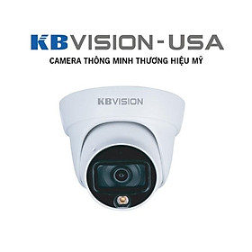Mua Camera Dome Full Color có màu ban đêm 4 in 1 (CVI  TVI  AHD  Analog) 5.0MP KBVISION KX-CF5102S (Hàng chính hãng)
