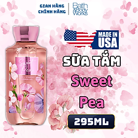 Body Mist Bath And Body Works Nam Nữ Chính Hãng Sweet Pea, Xịt Thơm Body Toàn Thân Hương Nước Hoa 236ml