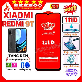 Mua Kính cường lực Dành Cho Điện Thoại Redmi 9T - Full màn hình và Trong suốt - Độ cứng 10H