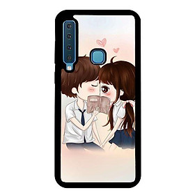 Ốp lưng cho Samsung Galaxy A9 2018 mẫu girl 11 - Hàng chính hãng