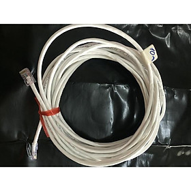 Dây cáp mang lan internet 10m kẹp sẵn 2 đầu
