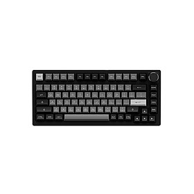 Mua Bàn Phím Cơ Máy Tính Không Dây - AKKO PC75B Plus Black & Silver| Bluetooth5.0| Wireless2.4Ghz| LED RGB| Hotswap| Foam Tiêu Âm| AKKO CS Jelly Switch| Chuyên Game| Hàng Chính Hãng