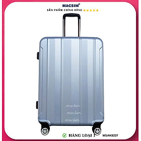Vali cao cấp Macsim Aksen hàng loại 1 MSAK8237 cỡ 28 inch màu bạc