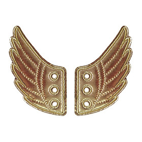 2pcs Women Mens Shoes Angel Wings Charm Wings For Sneakers Shoes Decorations