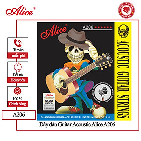Mua Bộ dây đàn Guitar Acoustic Alice A206 Phosphor Bronze - Hàng chính hãng