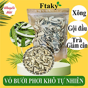 1kg Vỏ bưởi khô tự nhiên loại đẹp thơm bưởi già da xanh, giảm cân, làm mềm mượt, khỏe tóc, dưỡng da, giãm mỡ máu, nguyên liệu nấu chè, làm mứt