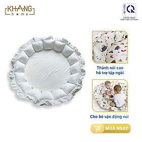 Nôi Hoa Vải Trẻ Em Khang Home Tiện Lợi Và An Toàn Cho Bé Đường Kính 75cm