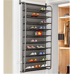 Kệ Giày Dép 10 Tầng Khung Inox, Giá Để Giày Inox 10 Tầng, Giầy dép, Kệ Để Đồ