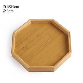 Khay gỗ chữ nhật lục giác đủ size, khay bánh gỗ tre trưng bày bàn tiệc bàn trà nhiều loại (hàng có sẵn, hoả tốc)