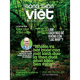 Tạp chí Nông thôn Việt số tháng 4/2024