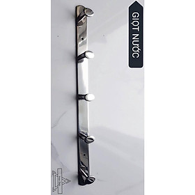 Mua Móc treo quần áo gắn tường Inox 304 ( 5 móc )  Móc gắn tường treo đồ cao cấp chắc chắn sang trọng tiện lợi