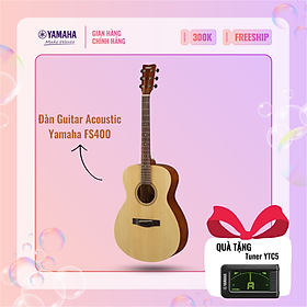 Đàn Guitar Acoustic Yamaha FS400 - Thiết kế đơn giản, nhỏ gọn, phù hợp cho người mới, phù hợp cho người mới bắt đầu chơi đàn, sản phẩm chính hãng