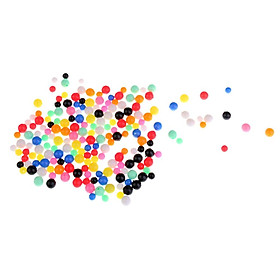 200pcs Multi-color Fishing Beads Lure Round Beads Fishing Tackle 6mm 8mm