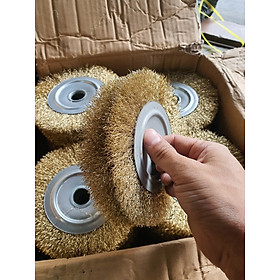 Mua Chổi đánh gỉ đĩa phi 100mm  150mm  chổi đánh rỉ sắt