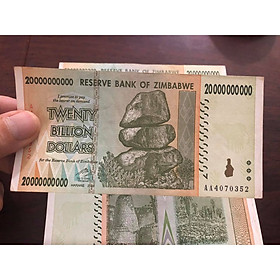 Mua Tiền cổ Zimbabwe 20 tỷ dollar sưu tầm
