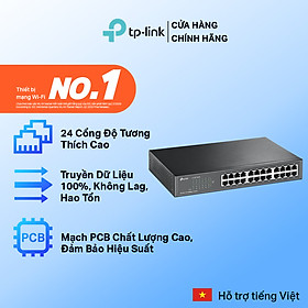 TP-Link  TL-SF1024D - Bộ Chia Mạng 24 Cổng - Hàng Chính Hãng