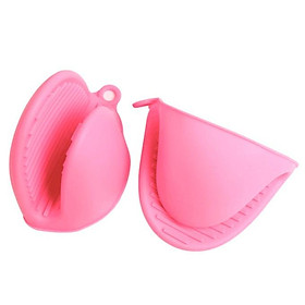 Mua PVN15453 Đôi bao tay silicone cách nhiệt dùng nhấc nồi nhà bếp chống bỏng T2