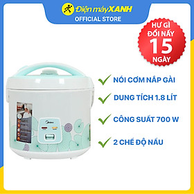 Mua Nồi cơm điện Midea 1.8 lít MR CM1823 - Hàng chính hãng