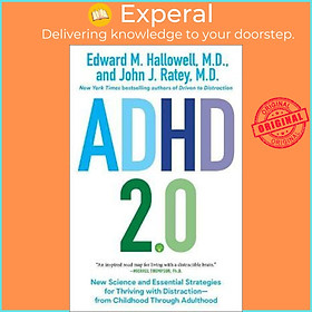Hình ảnh sách Sách - ADHD 2.0 : New Science and Essential Strategies by Edward M. Hallowell John J. Ratey M.D. (US edition, paperback)