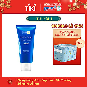 Kem Rửa Mặt Dưỡng Trắng Hada Labo Perfect White Cleanser 80g