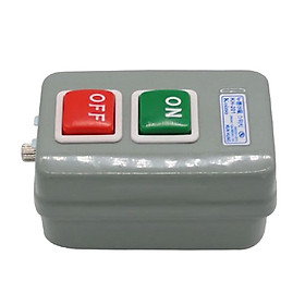 Transfer Push Button Switch Control Box On/Off 3P 15A/250V 10A/380V KH-201