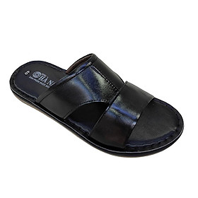 Dép Nam Quai Ngang Da Bò Thật TiTi ĐÔ Cao Cấp DNA2190d