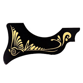 1pc Guitar Pickguard Anti-scratch for 40/41" Acoustic Folk Guitar Black