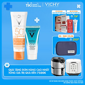 Bộ Kem Chống Nắng (Có Màu) Ngăn Sạm Da Và Giảm Thâm Nám Vichy Capital Soleil Anti-Daskspot