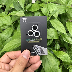 Vòng Bảo Vệ Camera Dành Cho IPhone 12Pro - 12Pro Max (Bộ 3 Vòng) - Chống Bụi, Hạn chế vân tay & Mờ Camera - Bảo Vệ Toàn Diện