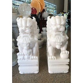 Mua Tượng Đá Kì Lân 80cm - Nhận Điêu Khắc Tượng Đá Theo Yêu Cầu Khách Hàng