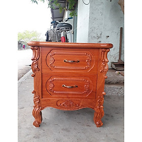 Tủ Táp kê đầu giường gỗ Hương cực sang trọng và tiện ích