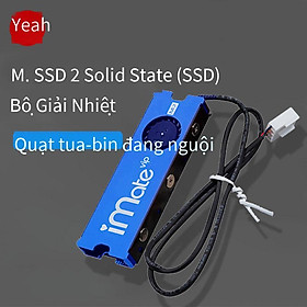 Phong cách mới nhất Jiayi m.2 tản nhiệt thể rắn tàu chiến mát lạnh được biết đến ngff Ao Teng nvme ổ cứng thể rắn SSD quạt làm mát
