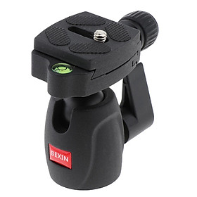 Metal Tripod Ball Head Quick Release Plate 1/4inch Quick Shoe Plate for Camera