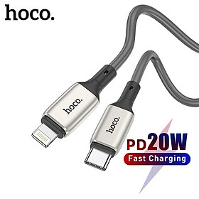 Cáp sạc nhanh Hoco X66 PD20W USB C sang cho 12 Pro 11 Pro MAX SE