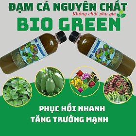 Mua Chai 500ml- Đạm Cá nguyên chất BIOGREEN -KHÔNG CHẤT PHỤ GIA  CHIẾT XUẤT TỪ NGUỒN ĐẠM CÁ TINH KHIẾT