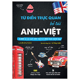 Ảnh bìa Từ Điển Trực Quan Bỏ Túi Anh-Việt