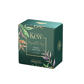 [LIMITED EDITION] TRÀ AHMAD ANH QUỐC - KEW - BỘ SƯU TẬP 4 VỊ XANH hộp sắt vuông - Kew Selection