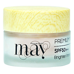 Kem Phấn Nâng Tone Da Ban Ngày May Premium White Facial Day Cream (15g)