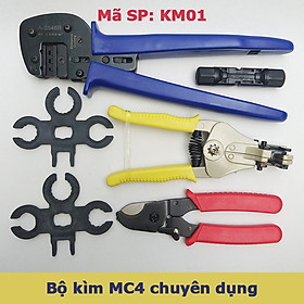 Mua Bộ kìm MC4 chuyên nghiệp bộ dụng cụ bấm cos MC4 chuyện dụng cho điện năng lượng mặt trời