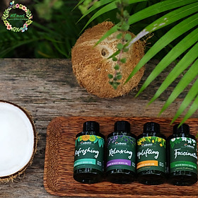 COBOTÉ - DẦU DƯỠNG THỂ THƯ GIÃN - Coconut Mood Boost Body Oil - Uplifting-Ngọc lan tây&Oải hương