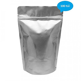 Mua Túi zip hai mặt bạc đáy đứng 15 x 22cm (100 túi)