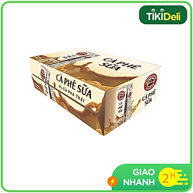 BÁO GIÁ Đồ Uống Của Highland Coffee | Shopee Lazada Sendo Tiki mới nhất 50 Thùng 48 Hộp Highlands Coffee Cà Phê Sữa Tetra Pack (180ml x 48 Hộp)