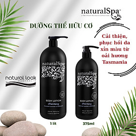 Dưỡng thể hữu cơ nuôi dưỡng làn da, ngăn ngừa gốc tự do - naturalSpa Harmony Body Lotion