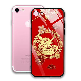 Ốp Lưng Dành Cho Điện Thoại IPHONE SE 2020/IPHONE 7/IPHONE 8 - Mặt Lưng Kính Cường Lực - Mẫu Thiết Kế Mới Nhất 2021 - Hàng Chính Hãng