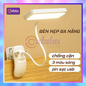 Mua Đèn bàn học  đèn đọc sách K25  đèn làm việc  đèn kẹp chống cận thị  ba chế độ sáng bảo vệ mắt  có pin sạc USB