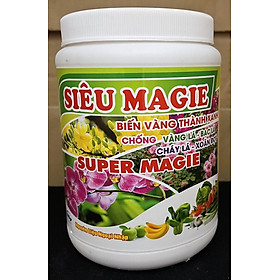 Mua Phân bón lá Siêu Magie biến vàng thành xanh - chai 500 gram của BIOMAX