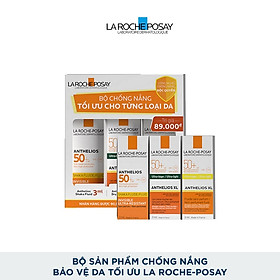 Bộ sản phẩm chống nắng bảo vệ da tối ưu La Roche-Posay
