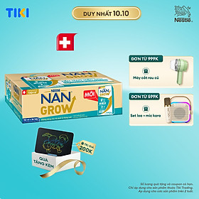 Thùng 36 hộp Sữa pha sẵn Nestlé NANGROW sữa mát công thức từ Thụy Sĩ 9(4 x 110ml) - (Bé từ 1 tuổi) Tặng Bảng viết LCD Kalpen