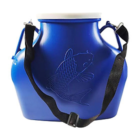 Fishing Bucket Large Capacity Thick  for Gardening Camping Minnow
